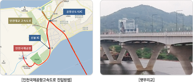 인천국제공항고속도로 진입방법
